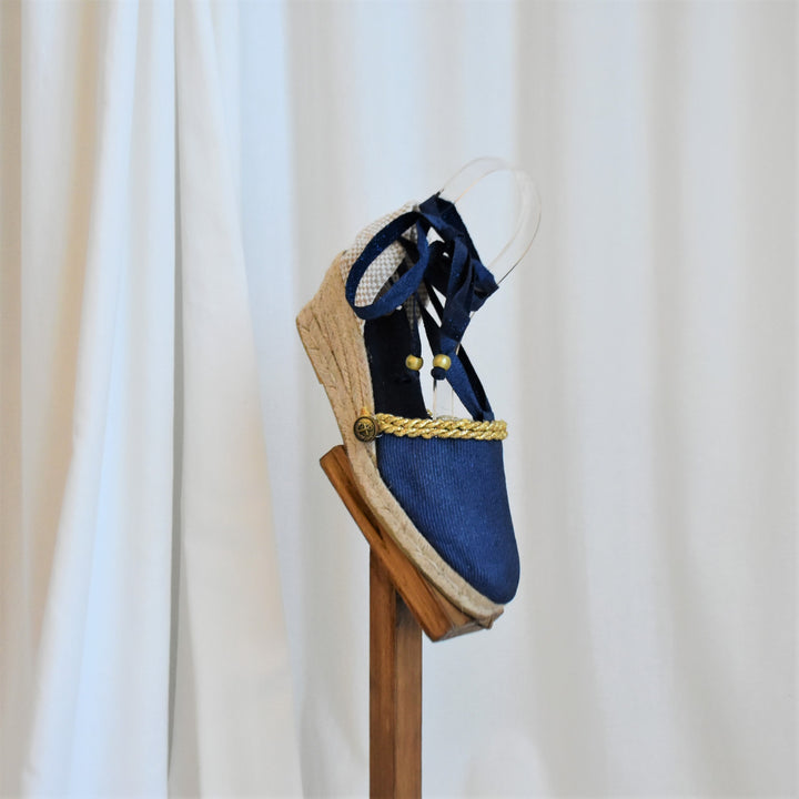 Sailor Navy Half Wedge